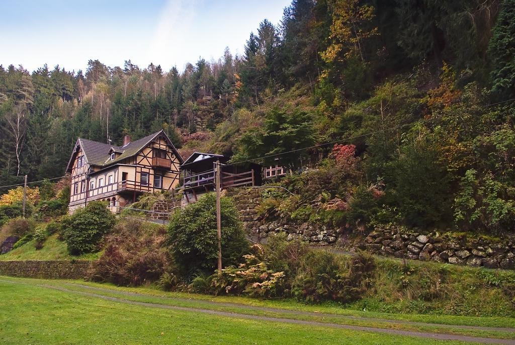 Appartmenthaus Wartburg Bad Schandau Zewnętrze zdjęcie